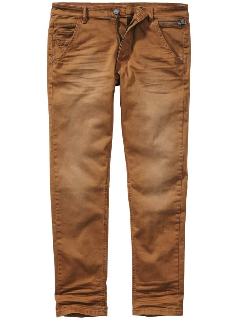 Die etwas andere Jeans camel