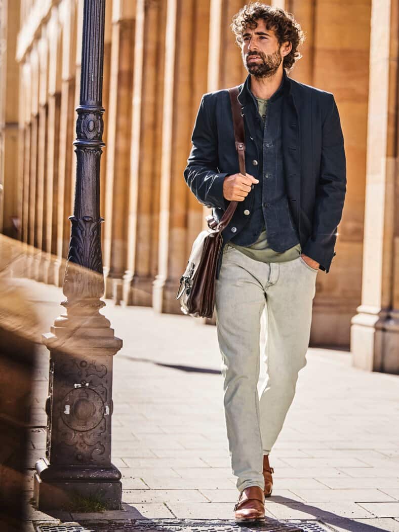 East End Jacket dunkelblau