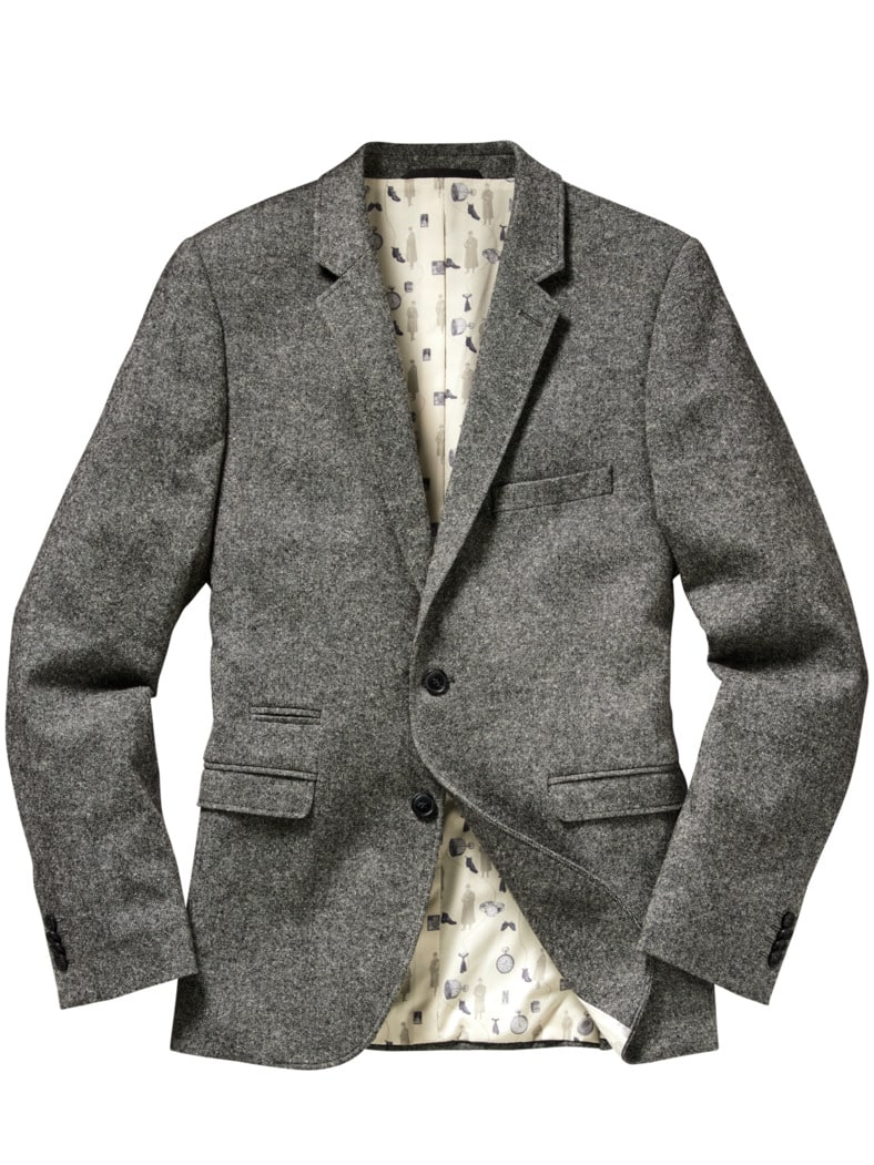 Ernst-Mey-Anzugsakko 1892 pfeffer/salz