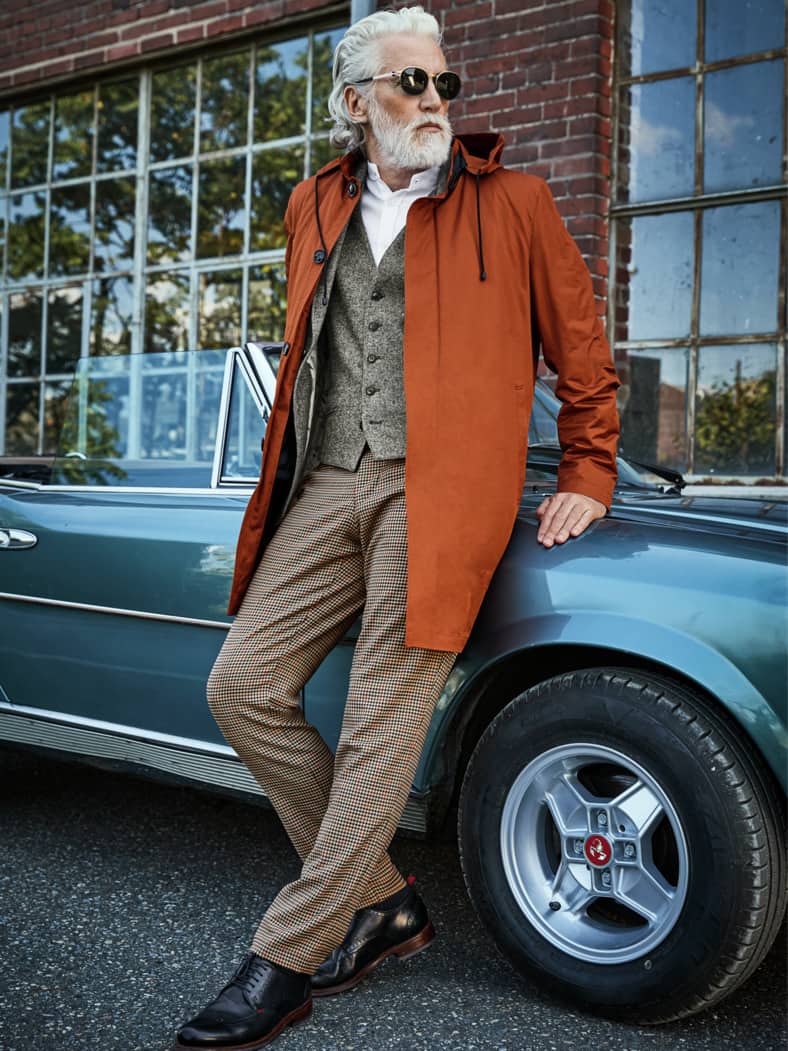 Ernst-Mey-Anzugweste 1892 pfeffer/salz