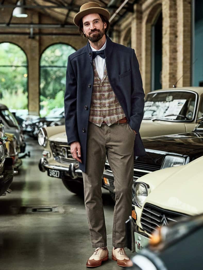 Lifetime-Mantel marineblau