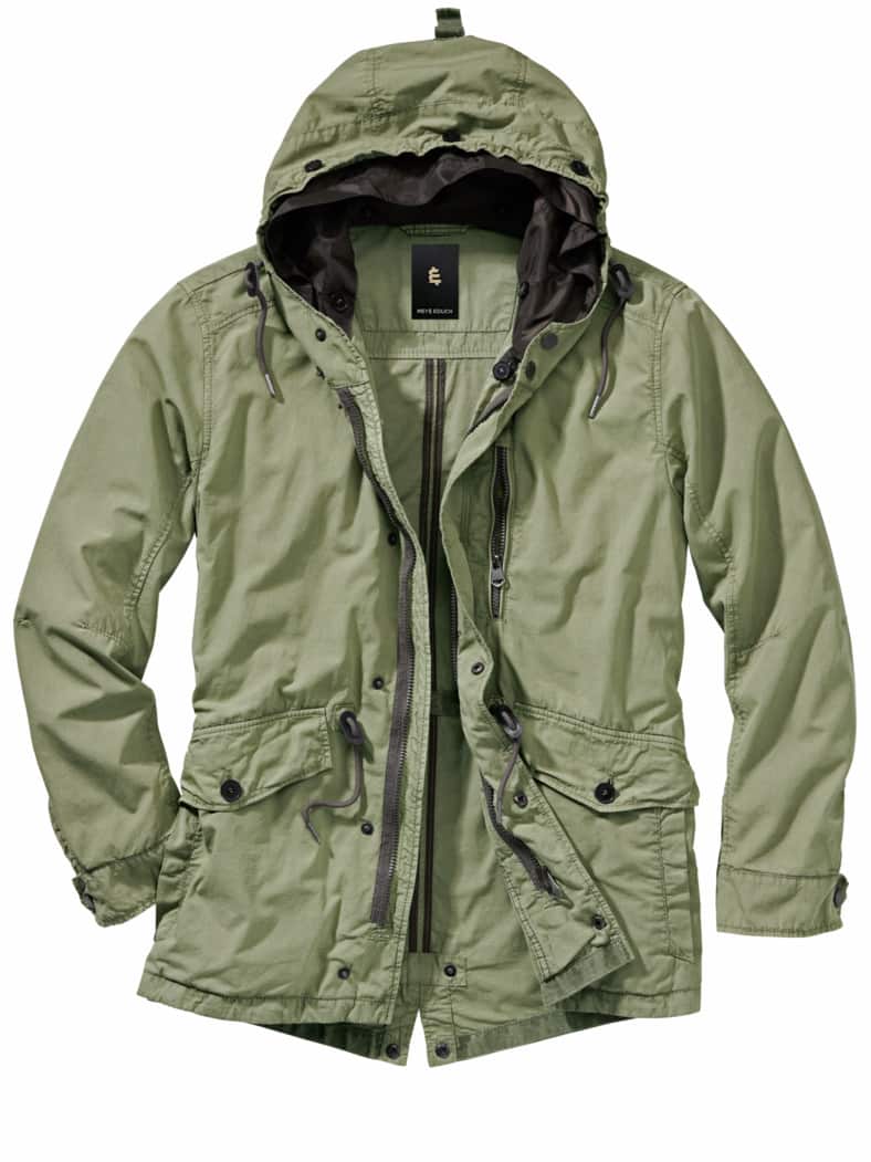 Urbaner Sommerparka schattengrün