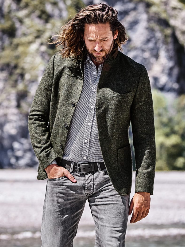 Waldbaden-Sakko moosgrün