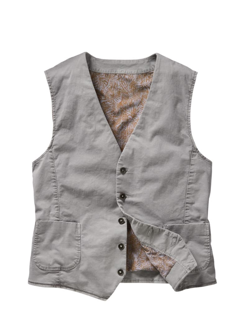 Pordenone-Weste wolkengrau