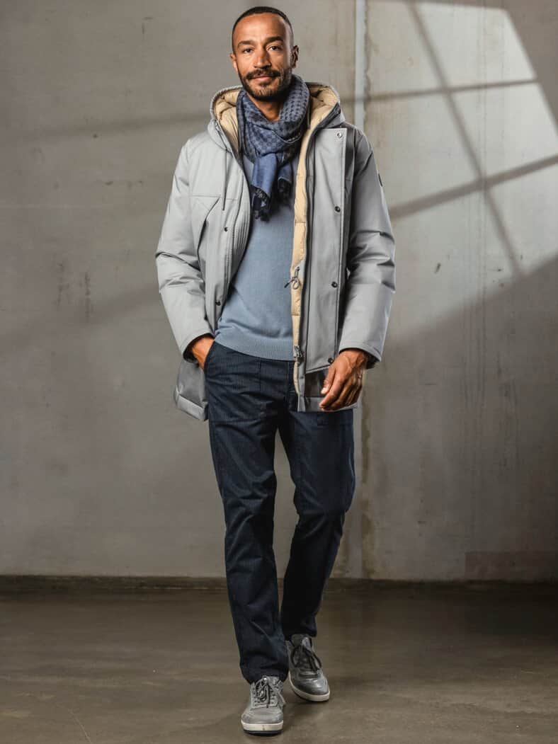 Funtensee-Parka steingrau