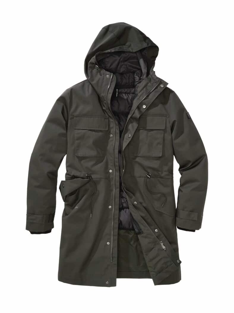 Evolutions-Parka lorbeer