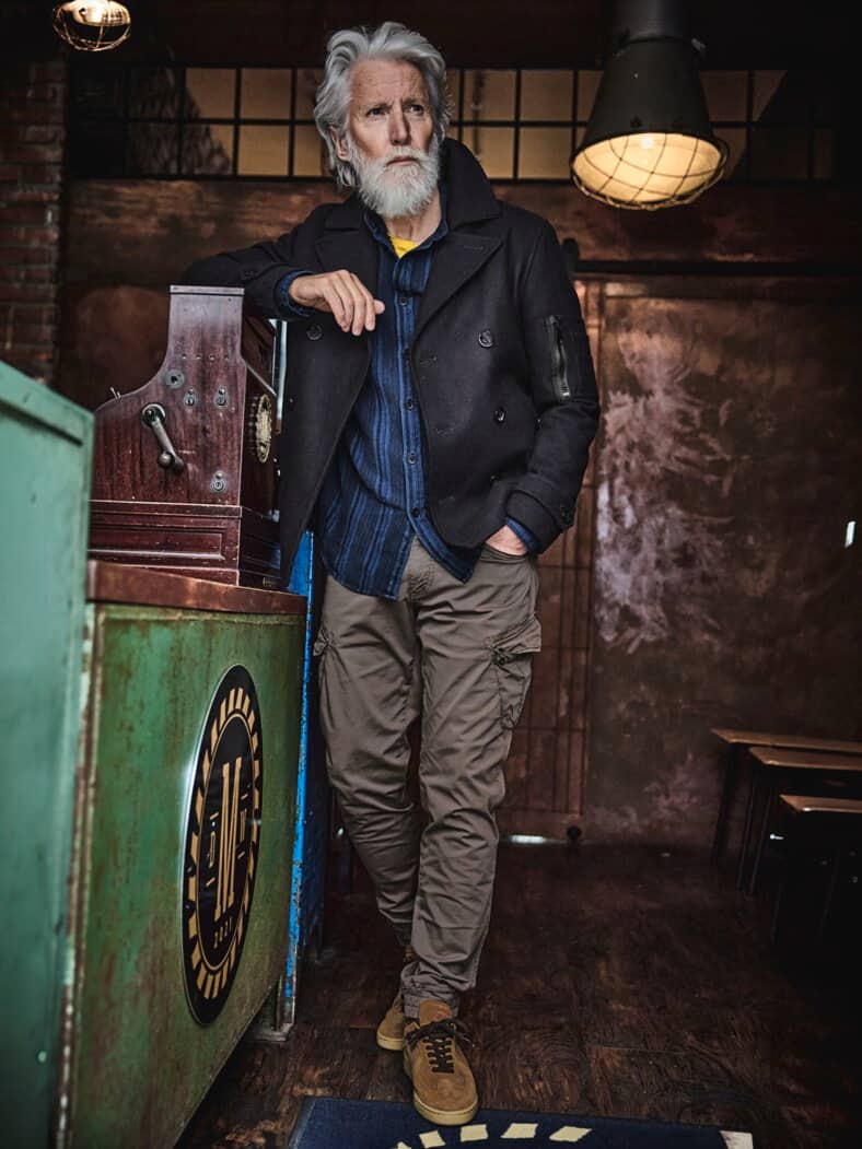 Stadtumsegler-Jacke navy