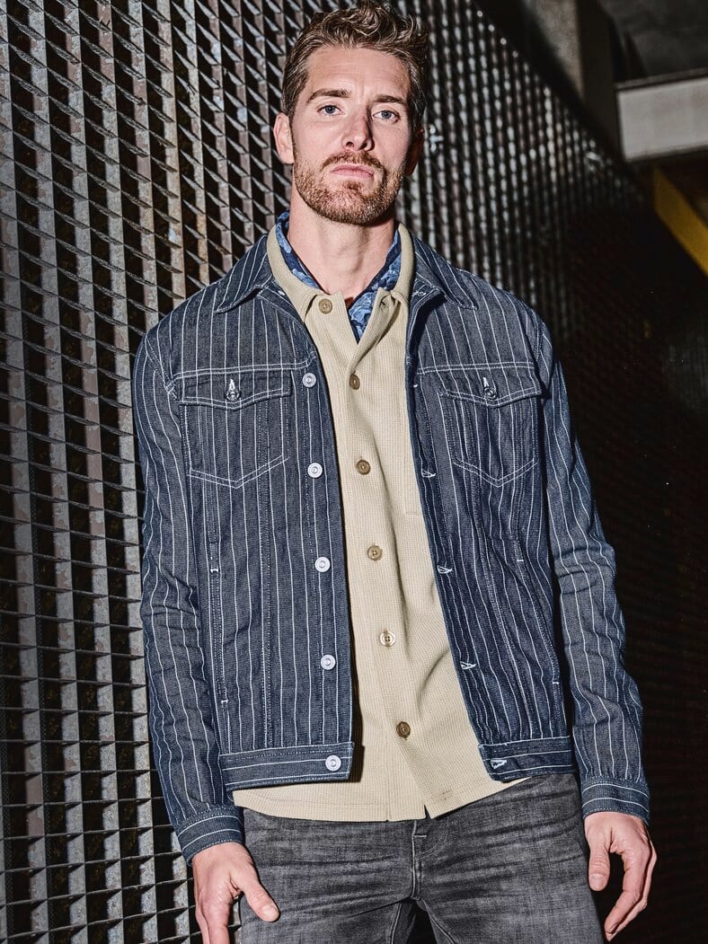 Streifzüge-Jeansjacke indigo