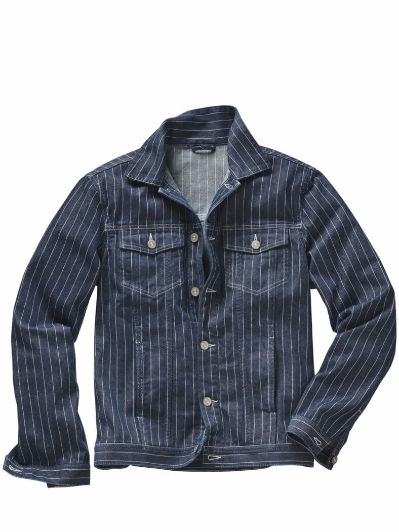 Streifzüge-Jeansjacke indigo