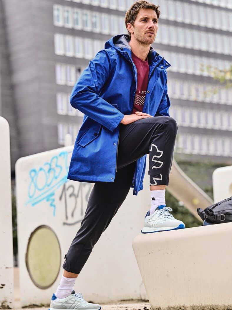 Norddeich-Parka knallblau