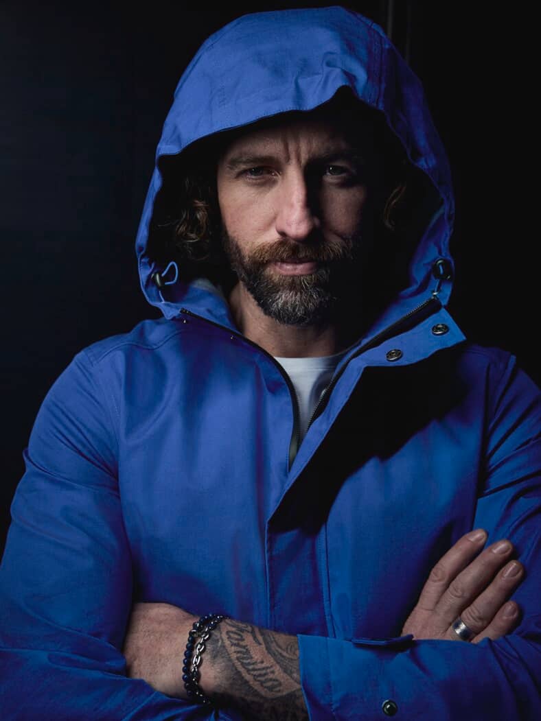 Norddeich-Parka knallblau