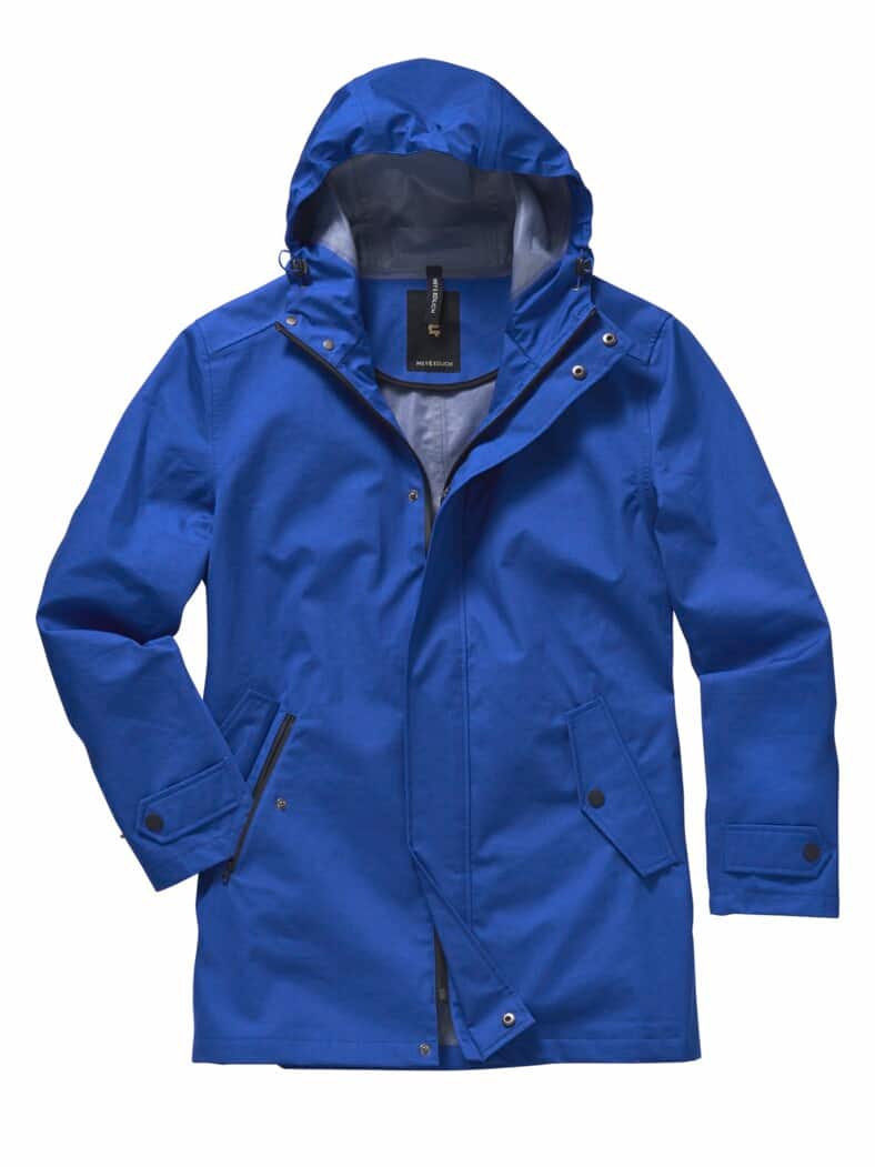 Norddeich-Parka knallblau