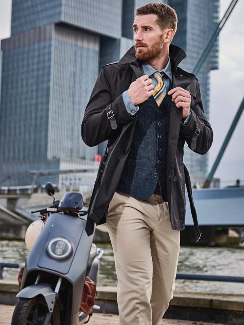 Nerano Trenchcoat amalfimarine