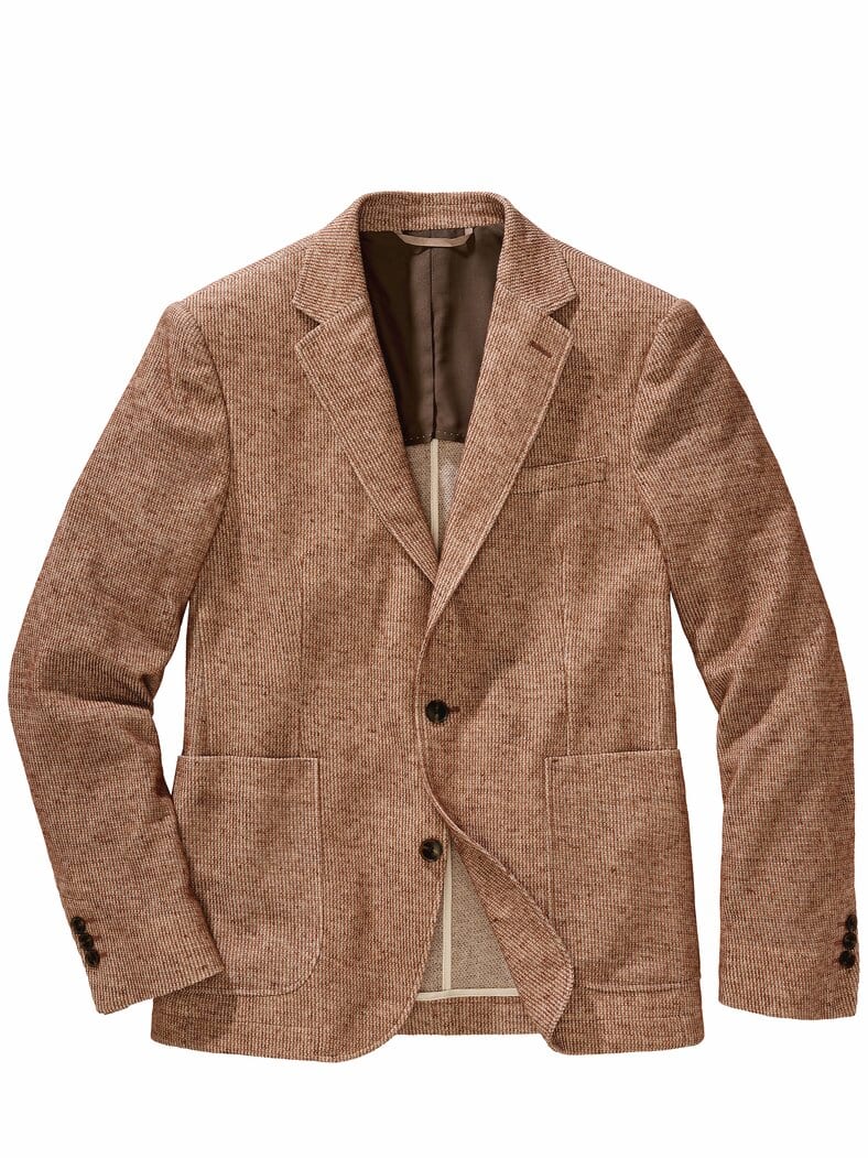 Sandstein-Sakko terracotta