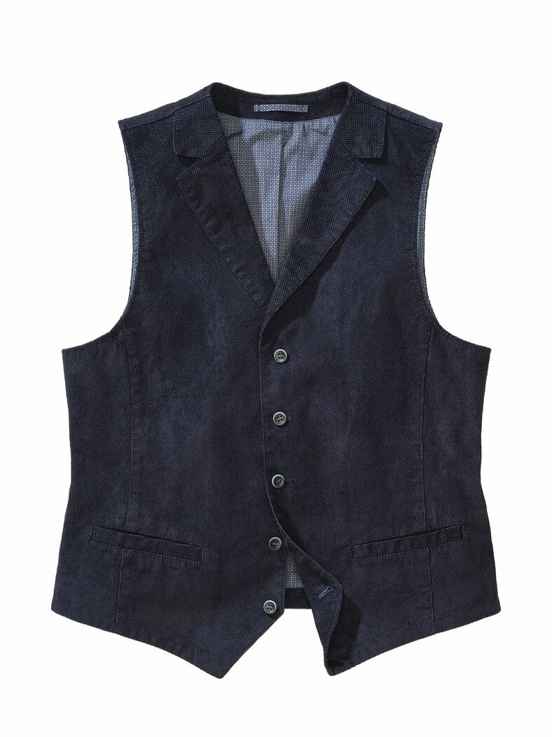 Wow-Weste indigo