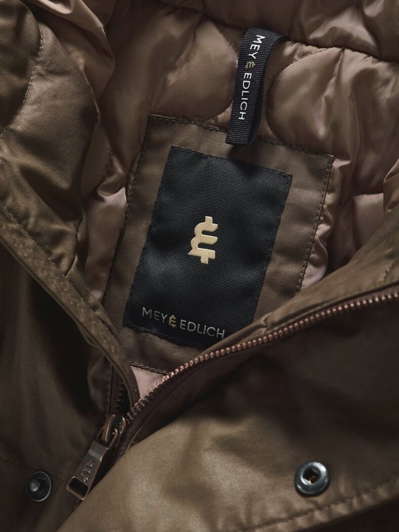 Dry-Wax-Outdoorjacke tabakblatt