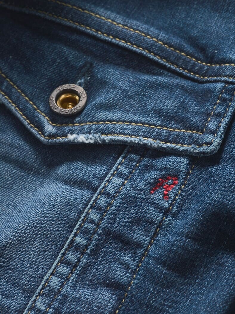 Collab-Denim-Jacket blauquarz
