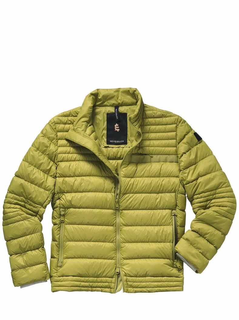 Ultraleichte Steppjacke limette