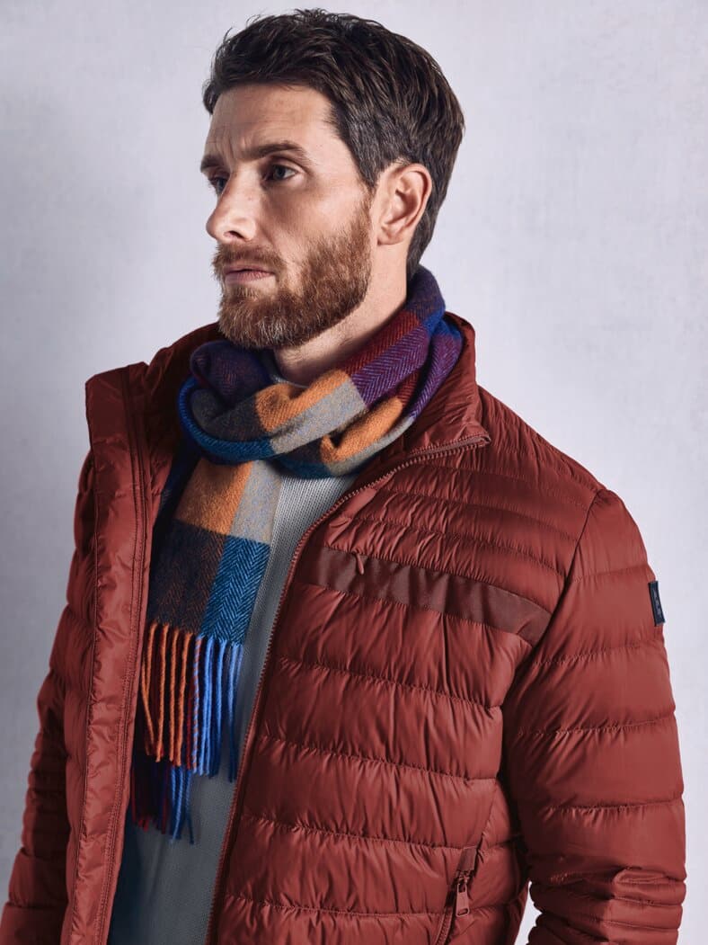 Ultraleichte Steppjacke bordeaux