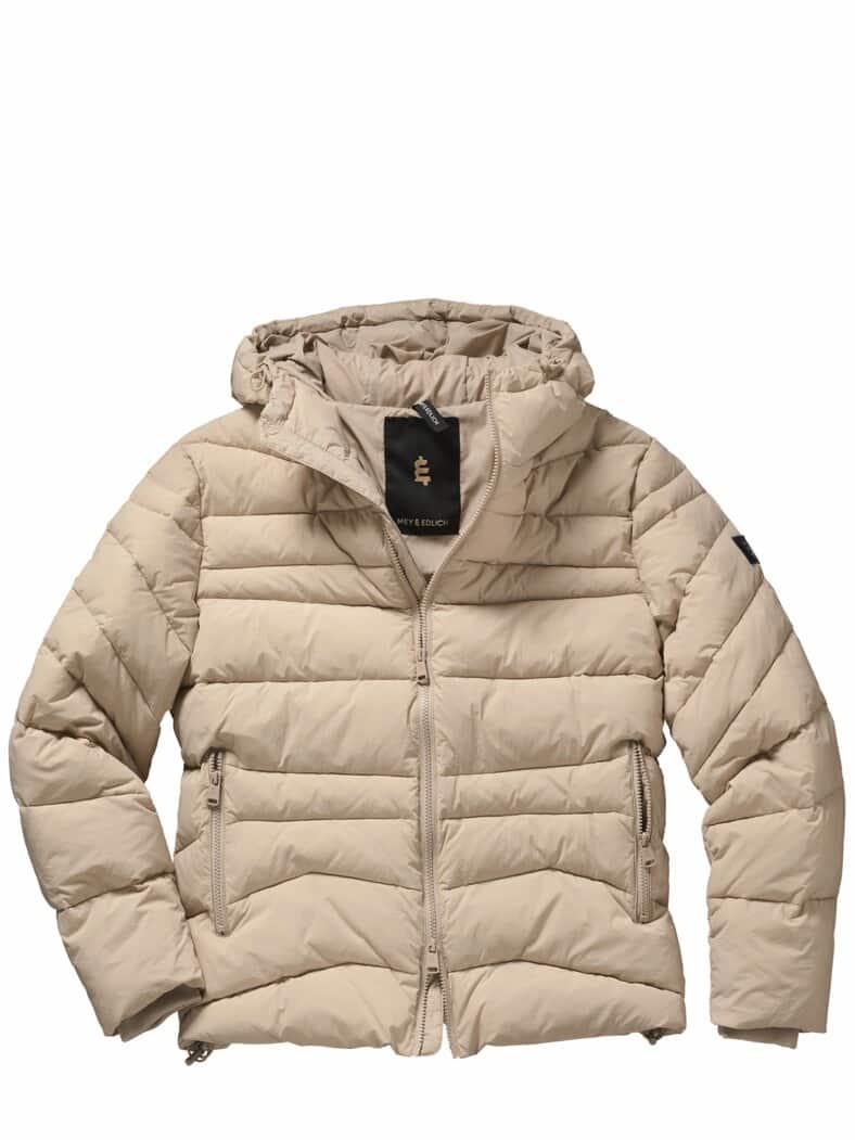 Nichtlineare Steppjacke mandel