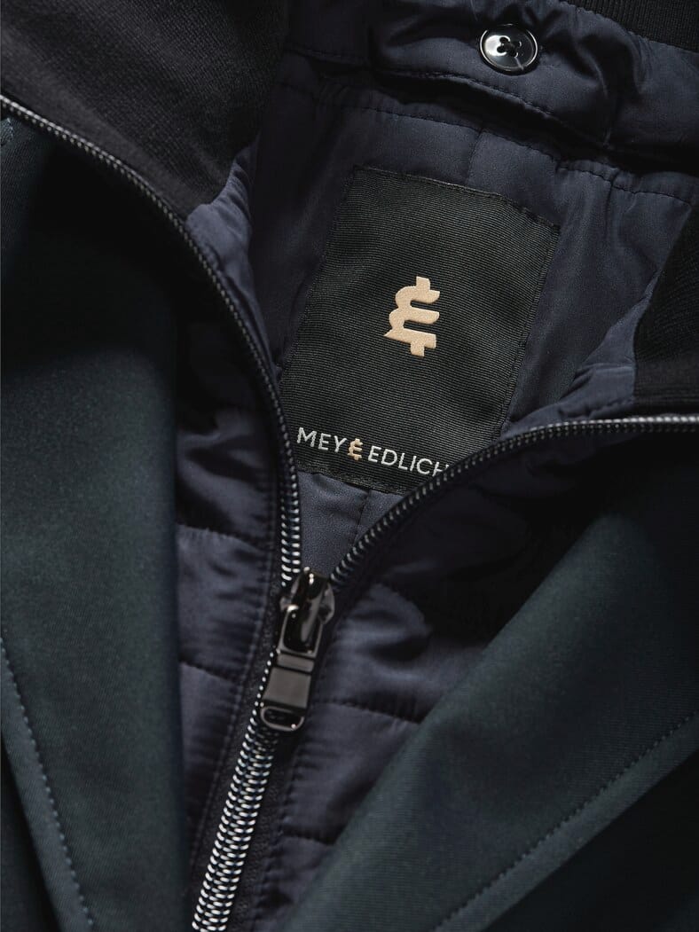 Streifzug-Mantel navy