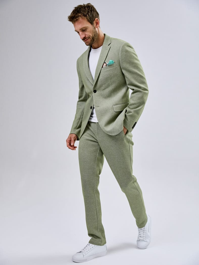 Frische Jerseyanzughose khaki