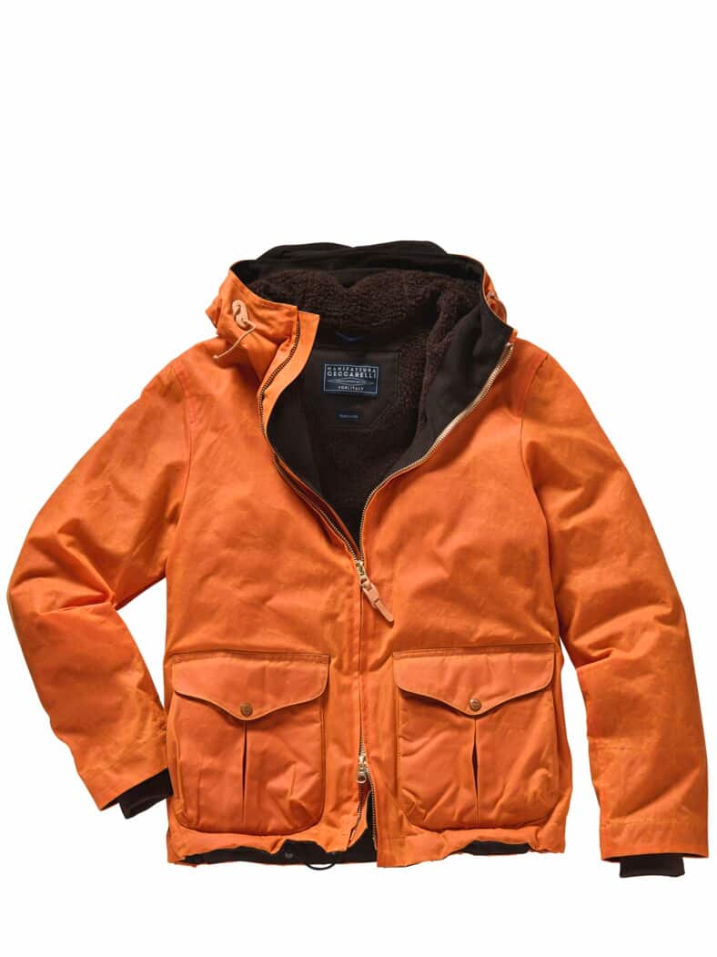 Manifattura Ceccarelli Wachsjacke hokkaidokürbis