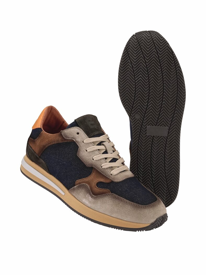 Galao-Sneaker denim/kaffee