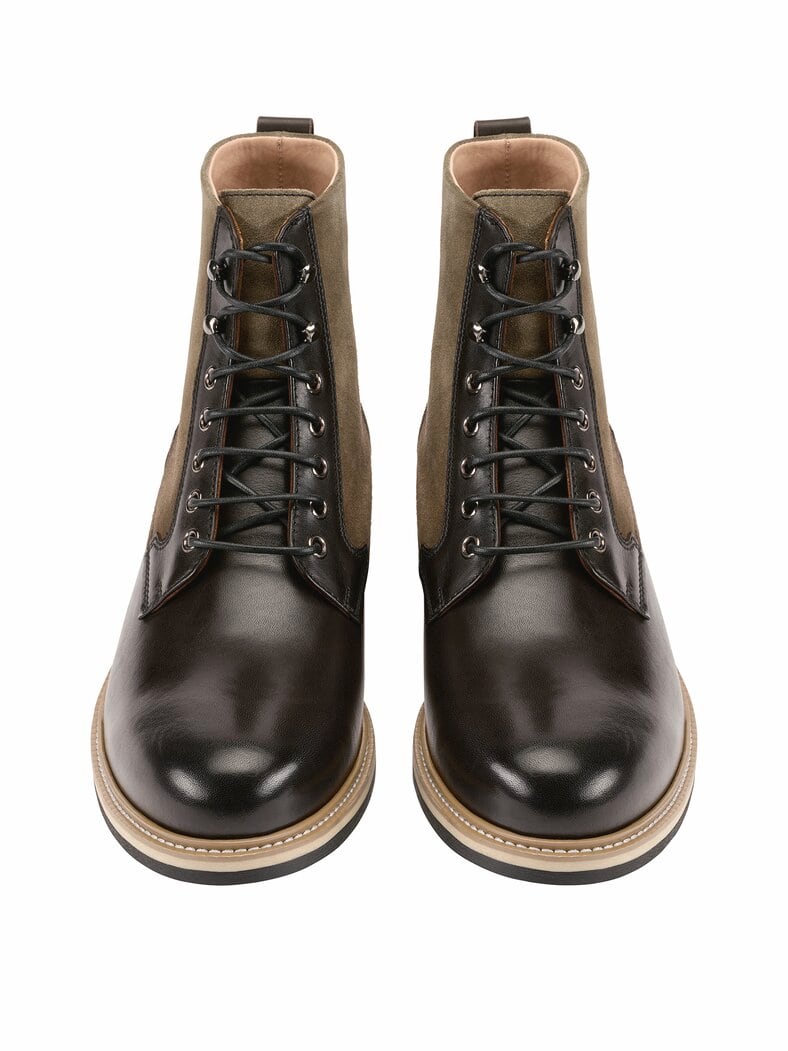 Landmannstiefel Leonhard mocca/naturleder
