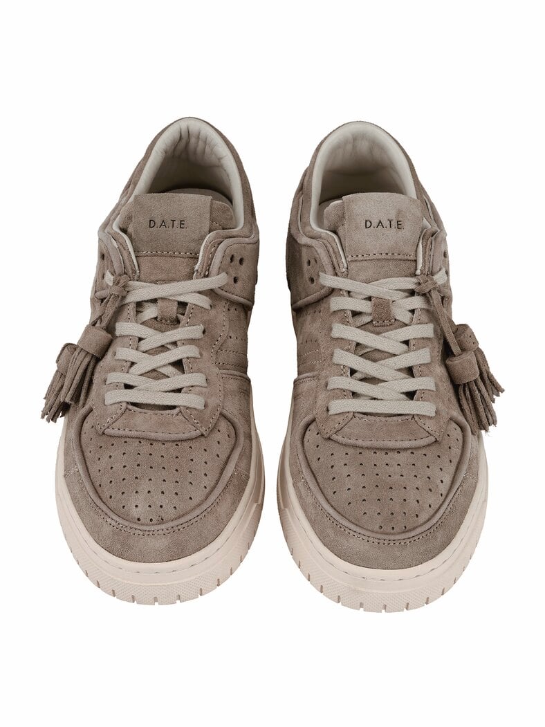 Suede-Sneaker Torneo betongrau