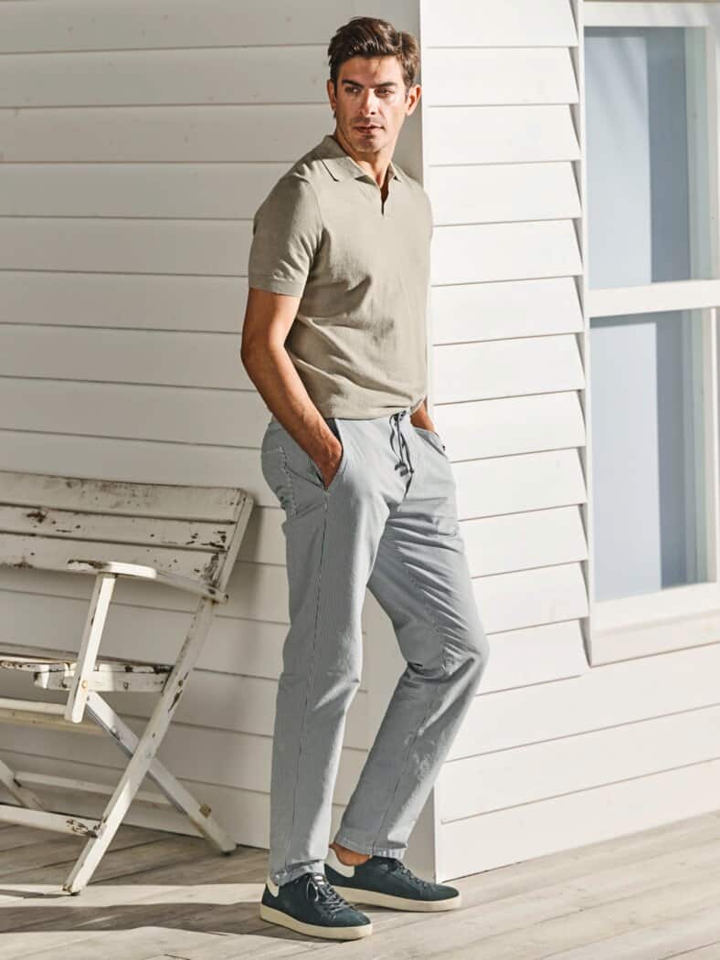 Auftritt-Sneaker aquamarin