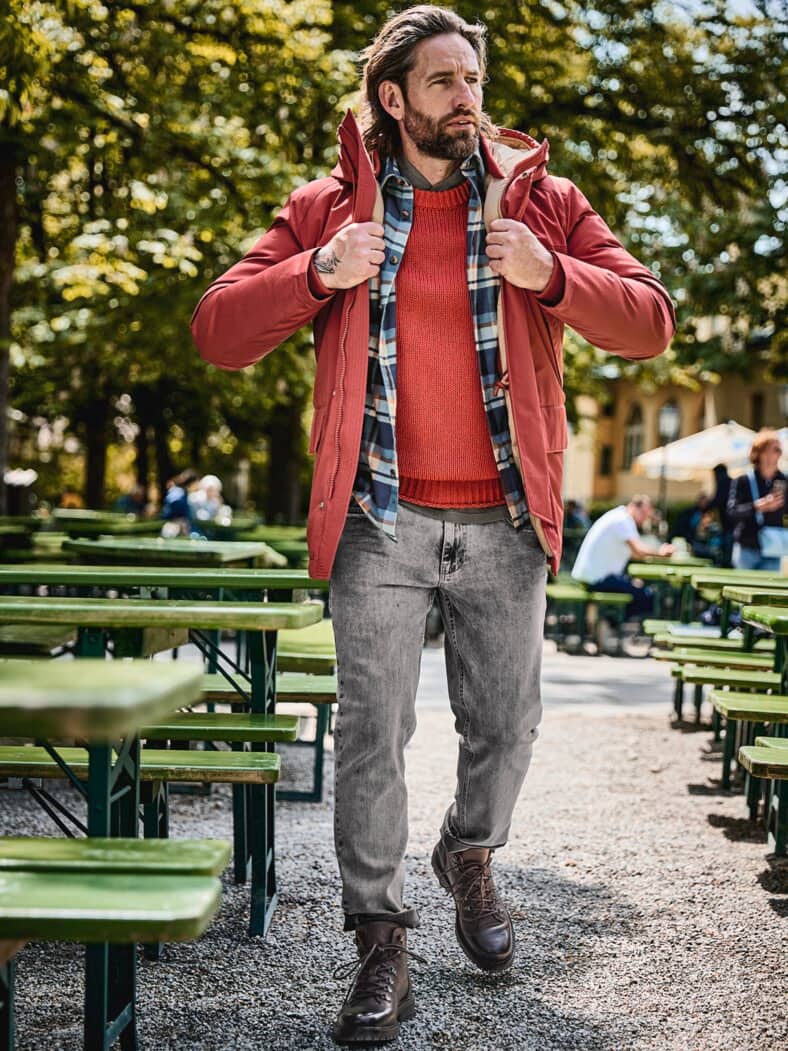 Kräftiger Treter muttererde