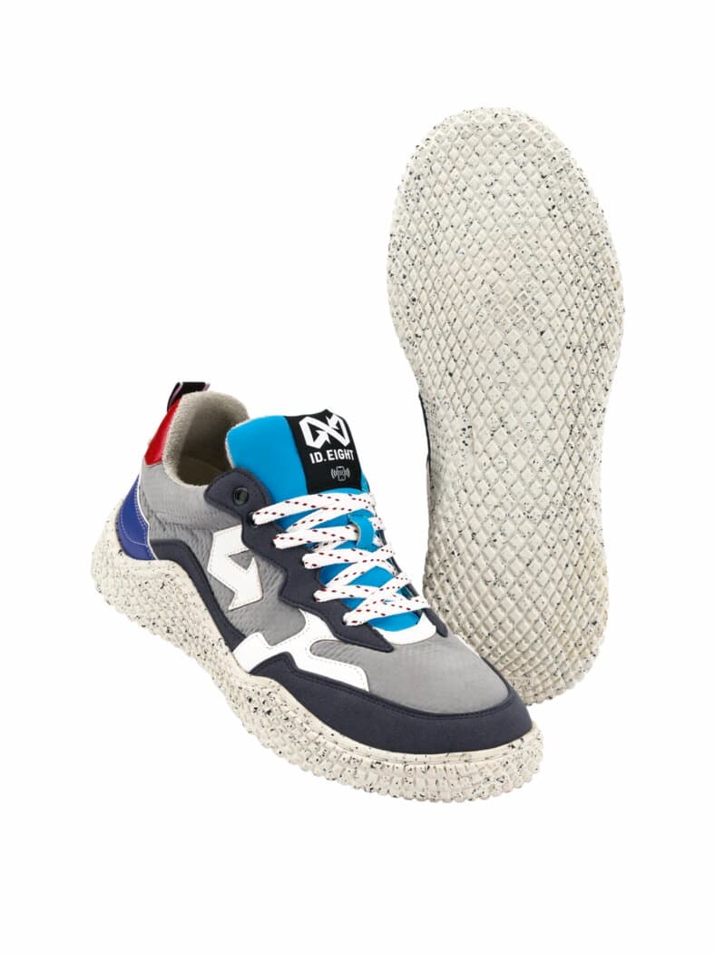 Himmelsstürmer-Sneaker blau-grau