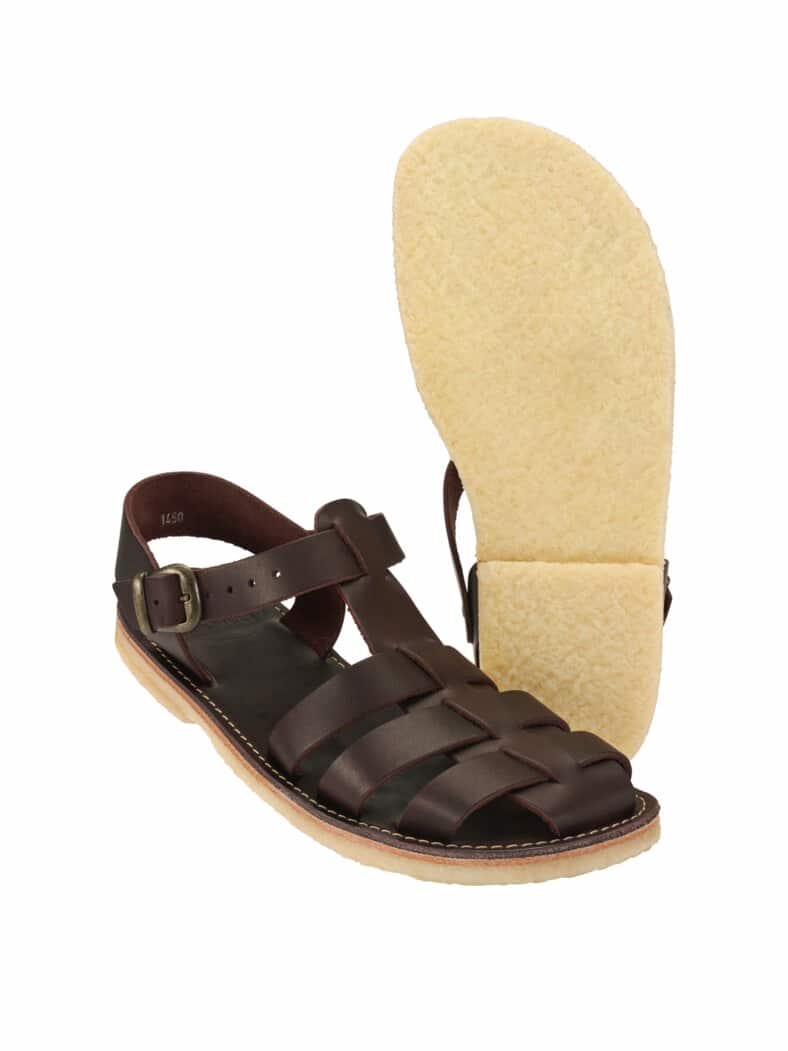 Römersandale Ringkobing espresso