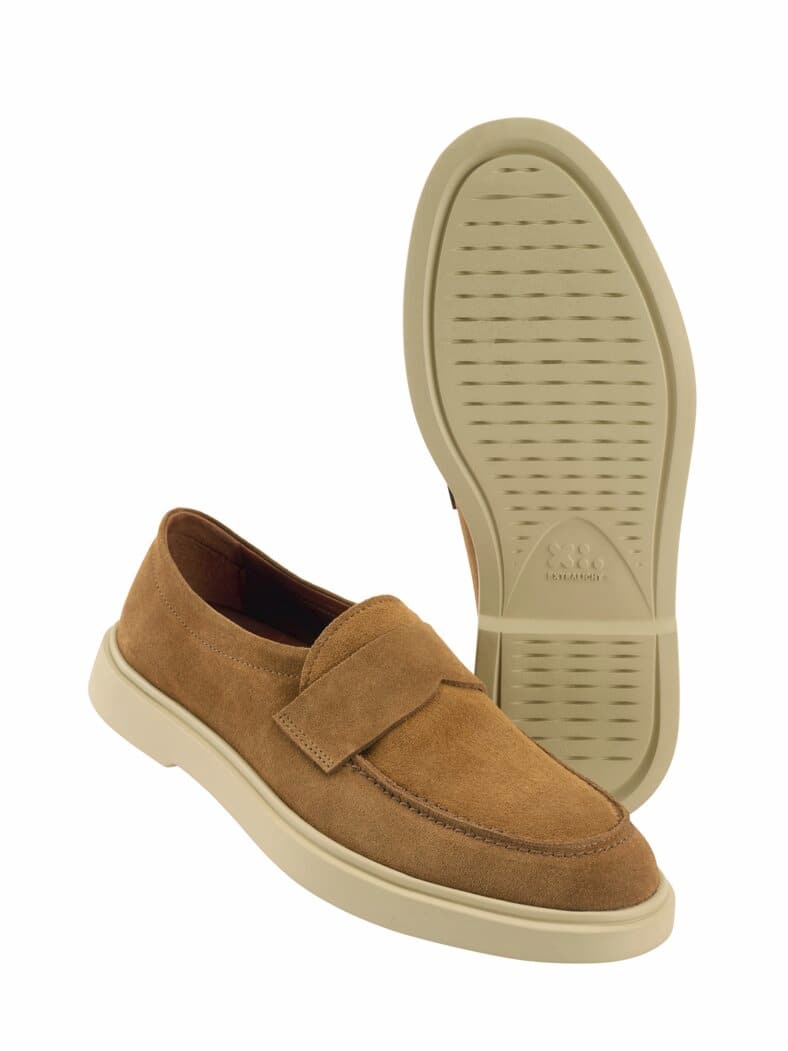 Läuft-entspannt-Loafer cognac