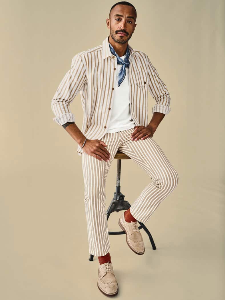 Longwing-Brogue cappuccino