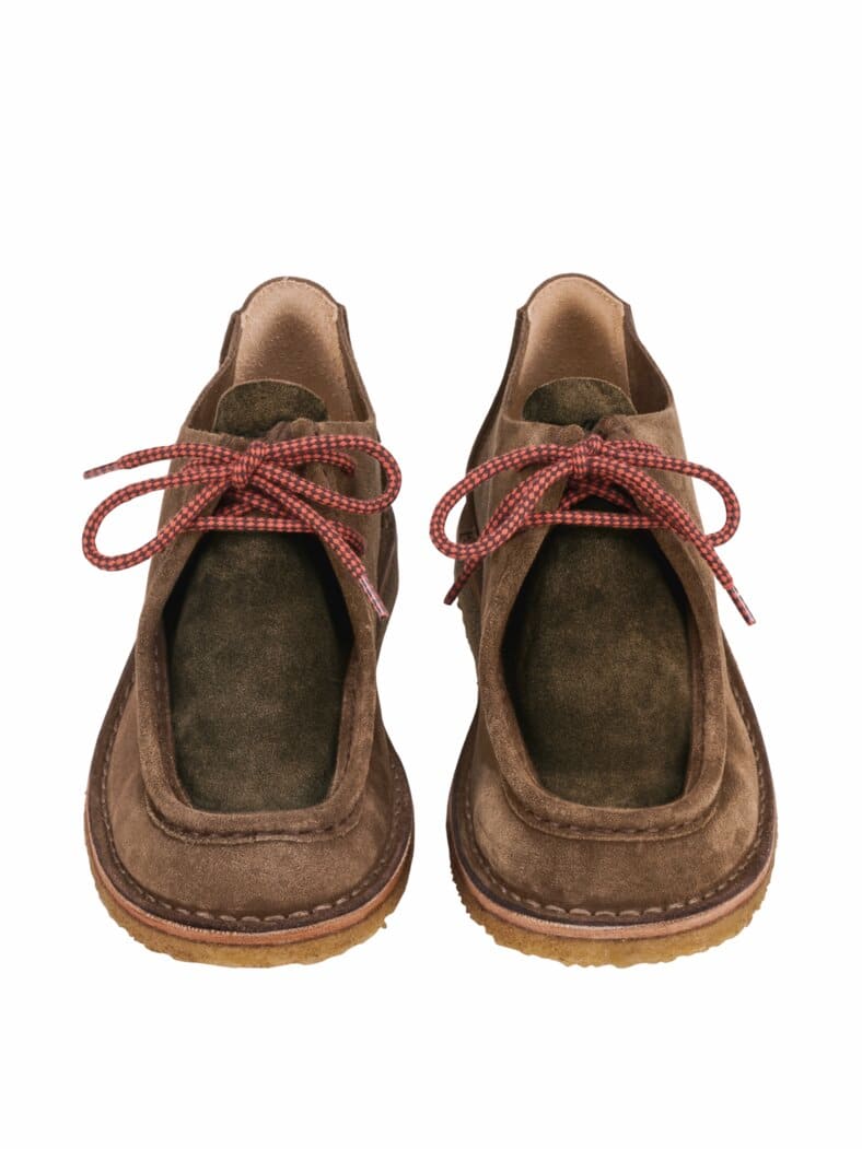 Wohltemperierter Mokassin torf/oliv