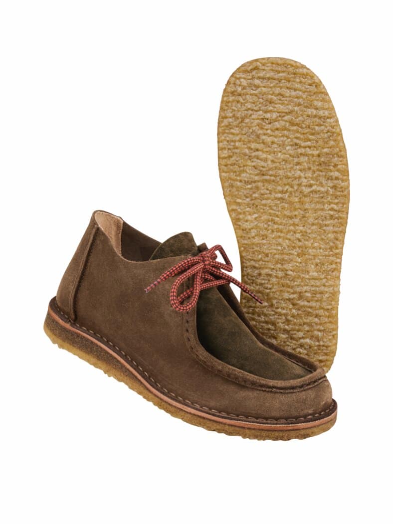 Wohltemperierter Mokassin torf/oliv