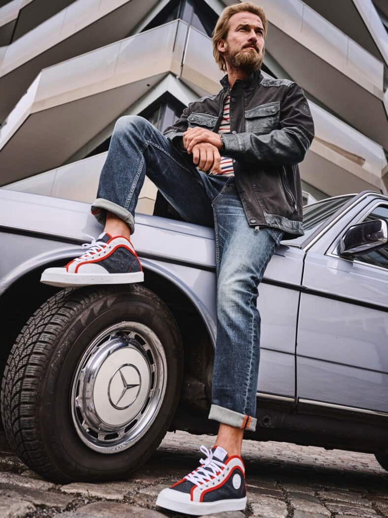 K100 Hi-Top denim/rubin