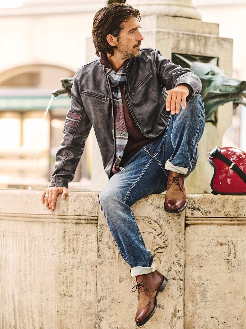 Querverbinder-Boot terra/tabak