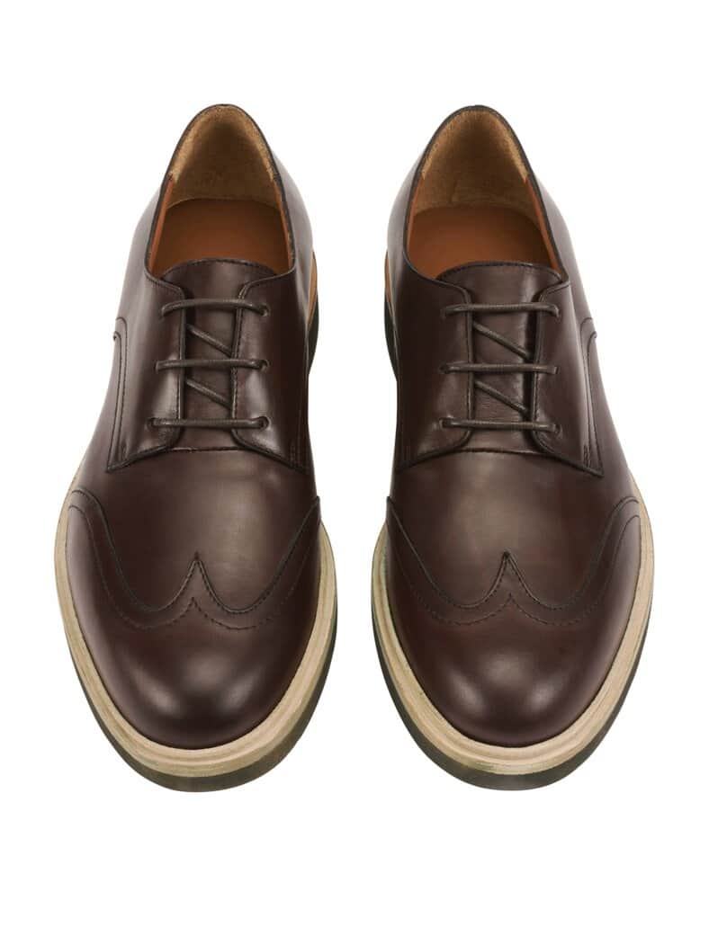 New Business-Brogue kastanienbraun