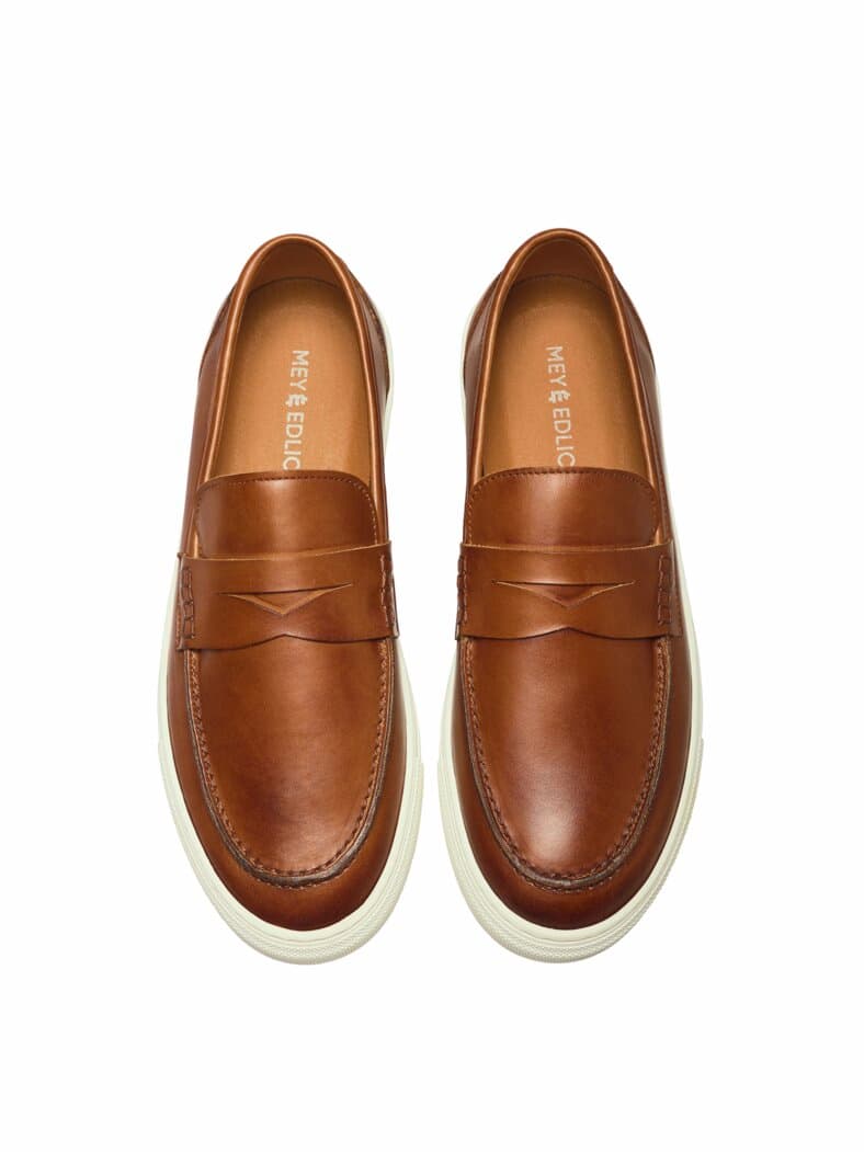 Sneak-Loafer brandy