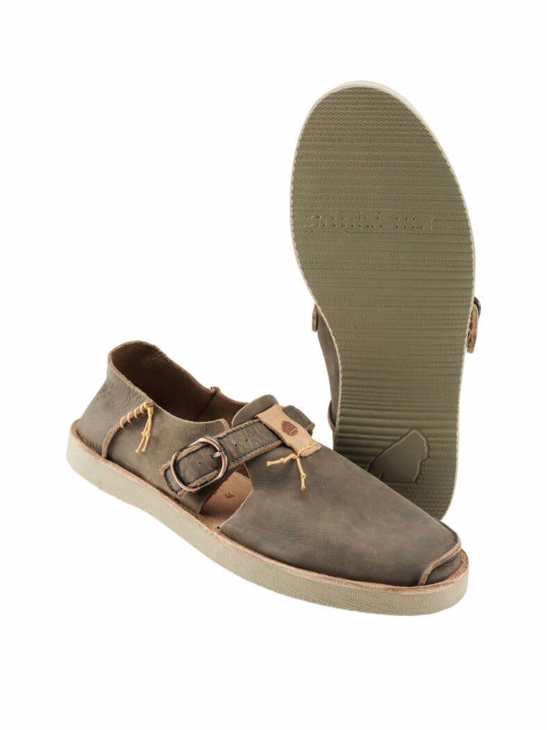 Sommerschuh Benirras algengrün