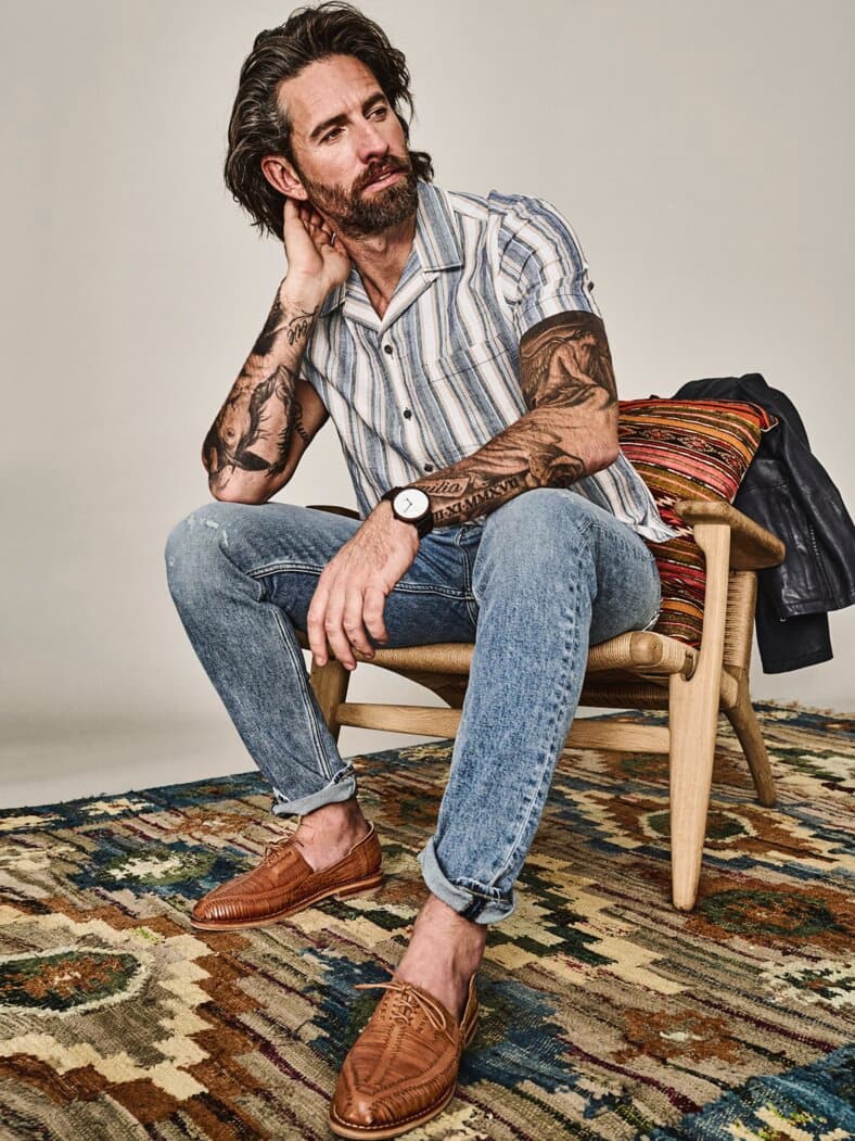 Huarache Benito cognac