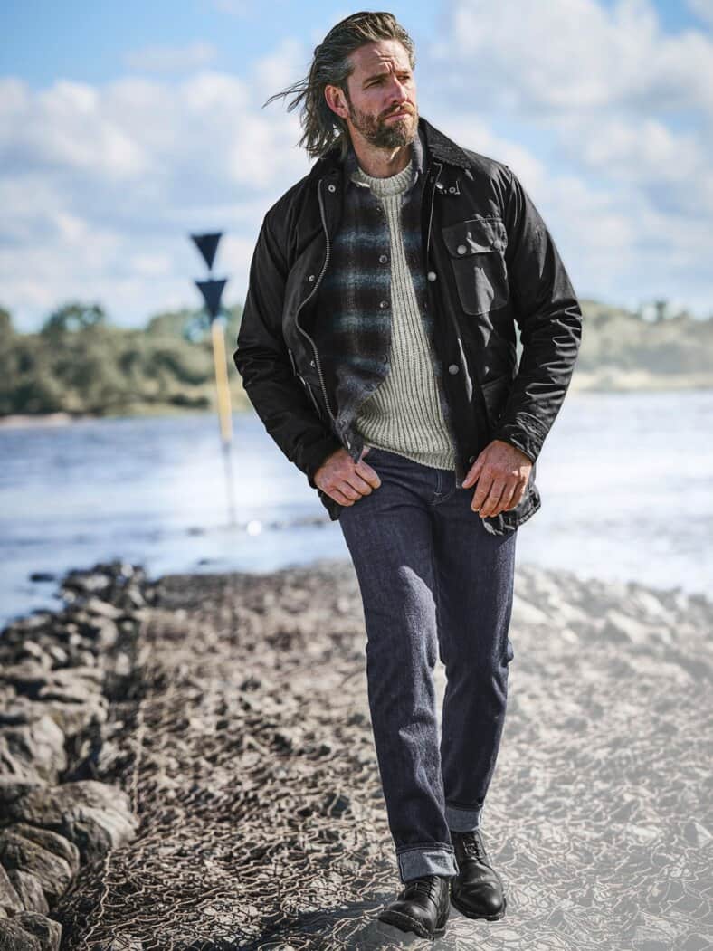 Edelrebell-Boot schwarz