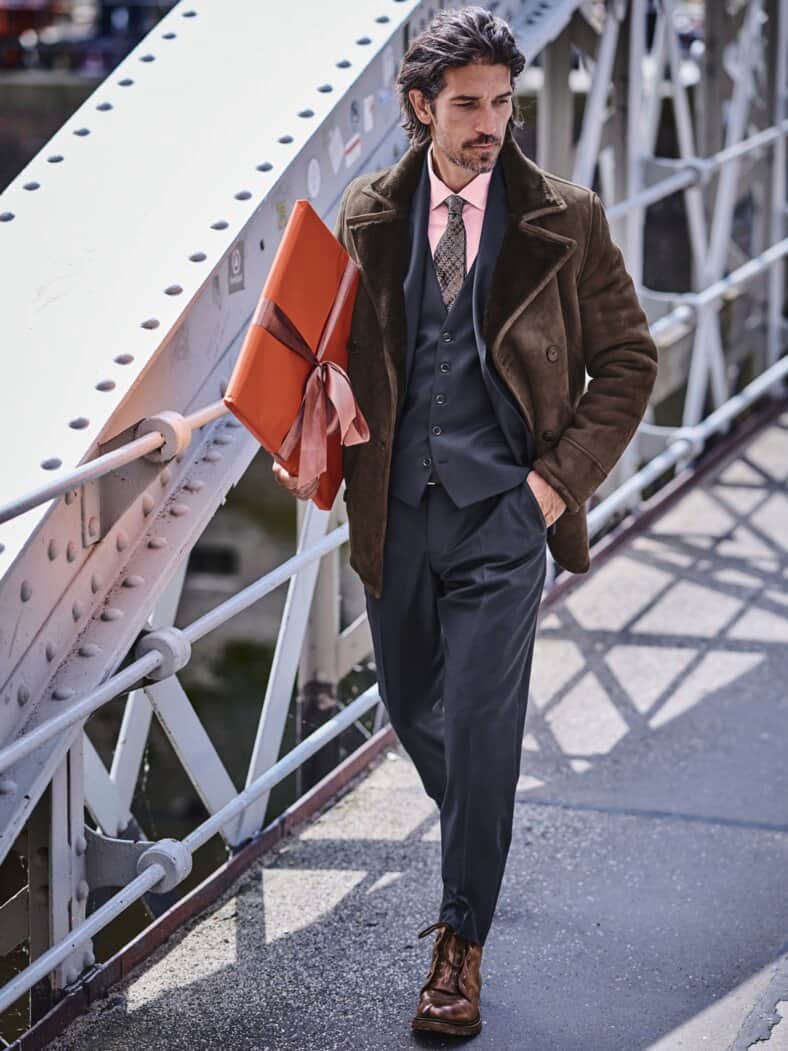 Gordons Zipp-Boot vintage-braun