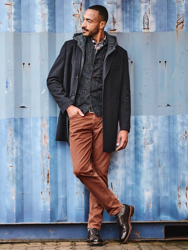 Goldwert-Budapester dunkelbraun