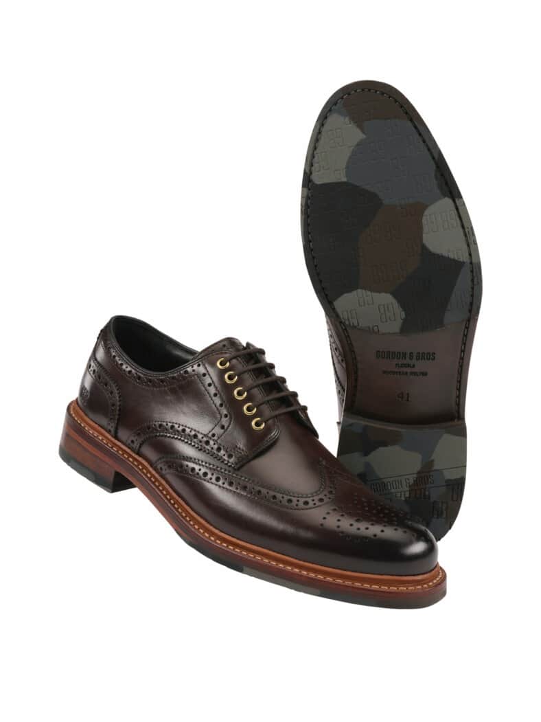 Goldwert-Budapester dunkelbraun