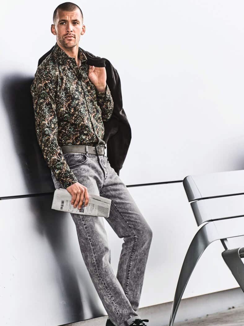 Sneaker Baveno weiß/haigrau