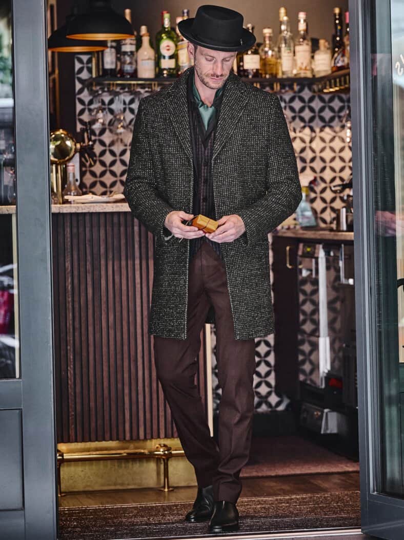 Krawattenschal bergwiese